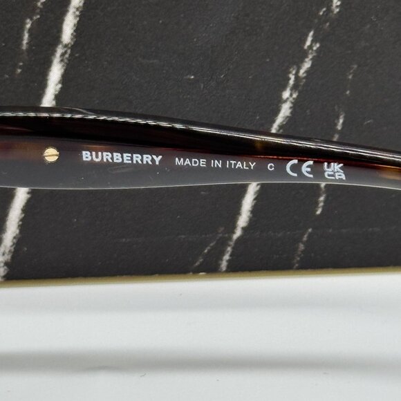 NEW BURBERRY BE3160 1109/73 GOLD BLACK UNISEX SUNGLASSES BURBERRY BE3160 110973 main image 9